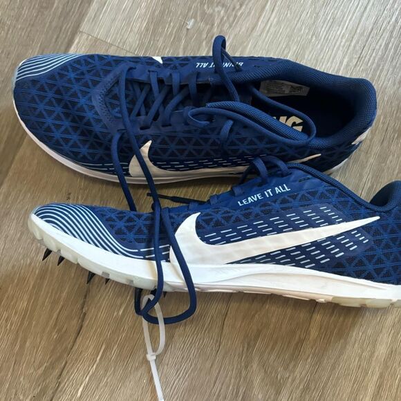 Nike Blue XC Cross Country Spiked Running Shoes - Picture 5 of 6
